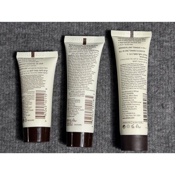 Ahava 3PC Set - Toning Cleanser - Mud Mask - Day Moisturizer - Travel Size - Picture 2 of 4